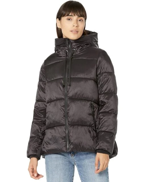 Sam Edelman Hooded Funnel Collar Puffer | Coats & Outerwear -Sam Edelman Sales Store 81zR16dNpQL. AC SR736920